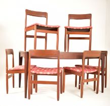 YOUNGERS - MID CENTURY 1960S TEAK DINING TABLE AND CHAIRS