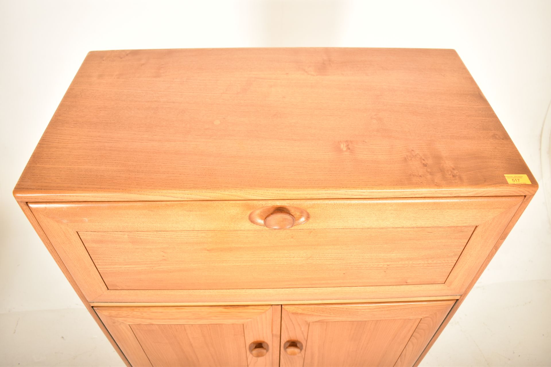 ERCOL - MODEL 469 - 1960S BEECH AND ELM SERVING CABINET - Image 2 of 6
