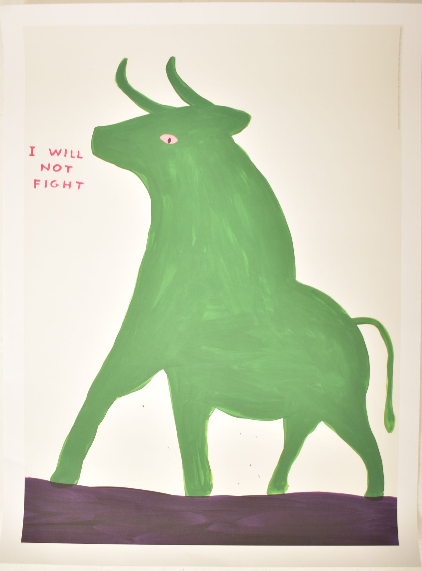 TWO DAVID SHRIGLEY 2020 OFFSET LITHOGRAPHS FROM ANIMAL SERIES - Image 3 of 4