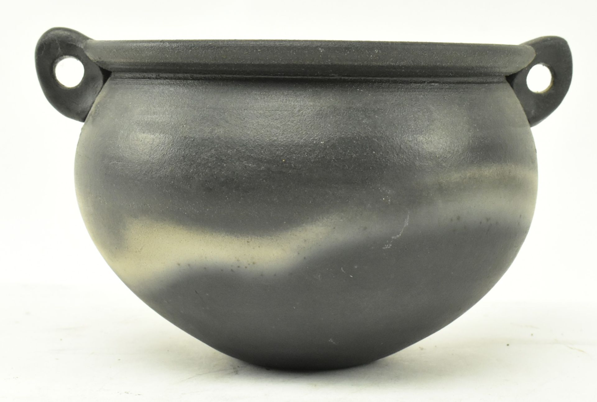 JOHN LEACH, MUCHELNEY POTTERY - STONEWARE ' BLACK MOOD ' BOWL - Image 2 of 7