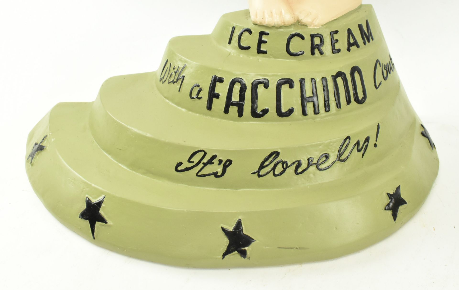 FACCHINO ICE CREAM - PAIR OF VINTAGE ADVERTISING FIGURES - Bild 3 aus 5