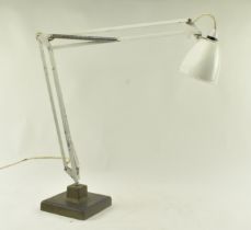 RETRO 20TH CENTURY WHITE ANGLEPOISE DESK LAMP