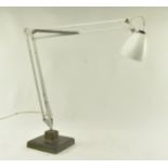 RETRO 20TH CENTURY WHITE ANGLEPOISE DESK LAMP