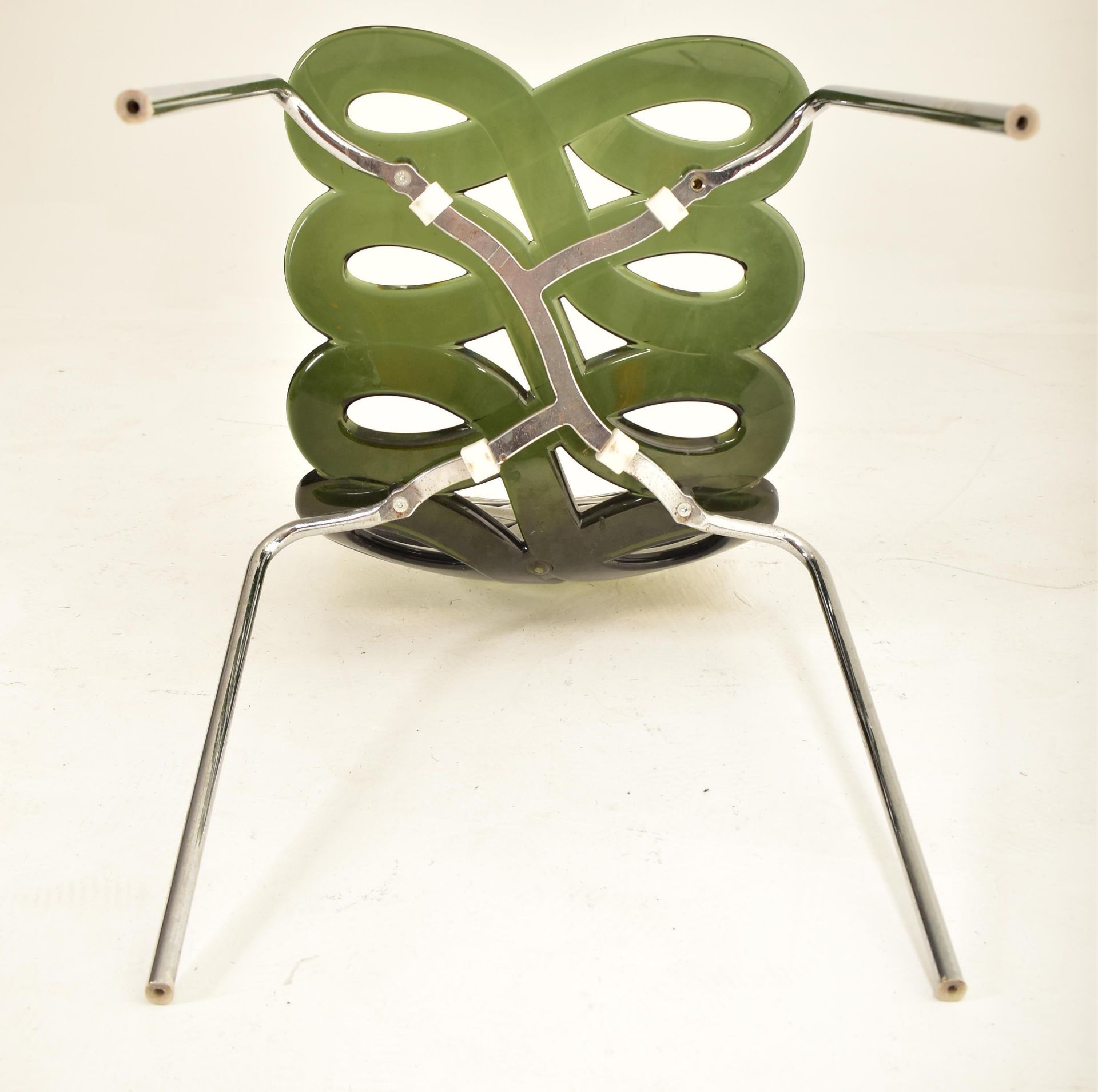 GINO CAROLLO FOR CIACCI KREATY - SET OF DIVA STACKING CHAIRS - Image 4 of 5