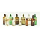 SELECTION OF EARLY 20TH CENTURY APOTHECARY BOTTLES