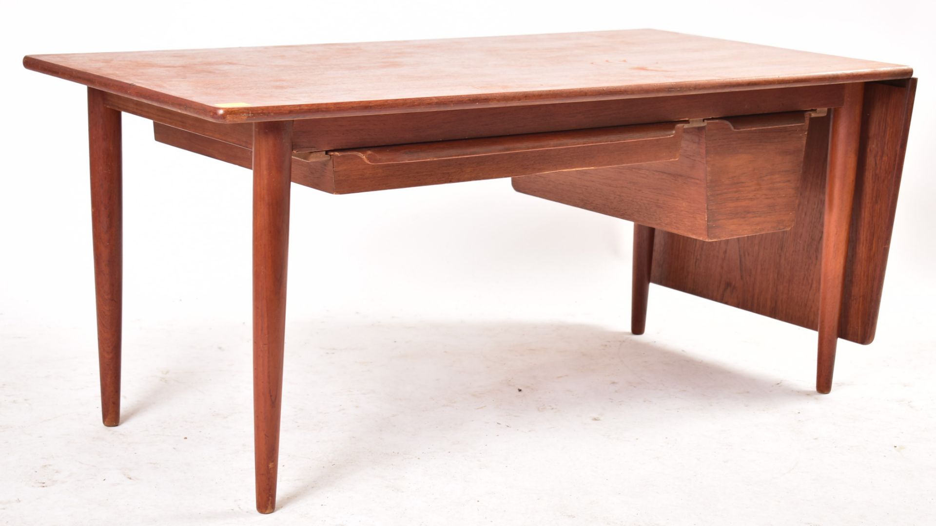 SILKEBORG - MID CENTURY DANISH TEAK COFFEE TABLE