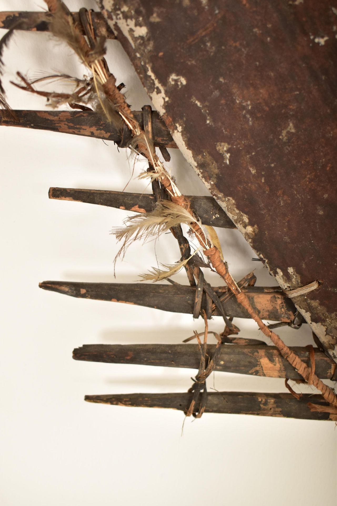 PAPUA NEW GUINEA TRIBAL WOODEN DANCE MASK - Image 4 of 5