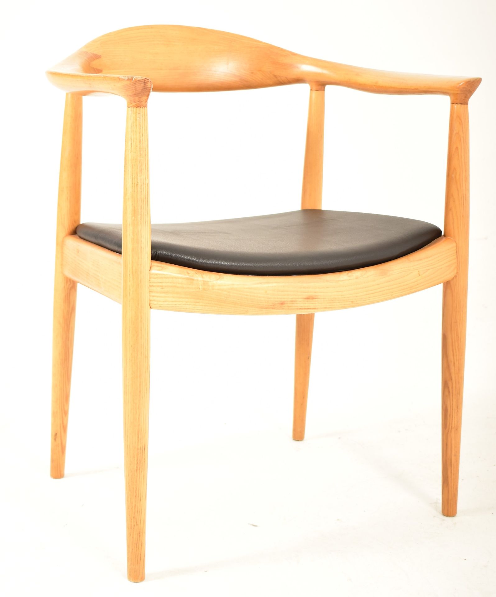 AFTER HANS WEGNER FOR HANSEN - THE CHAIR - OAK FRAMED CHAIR