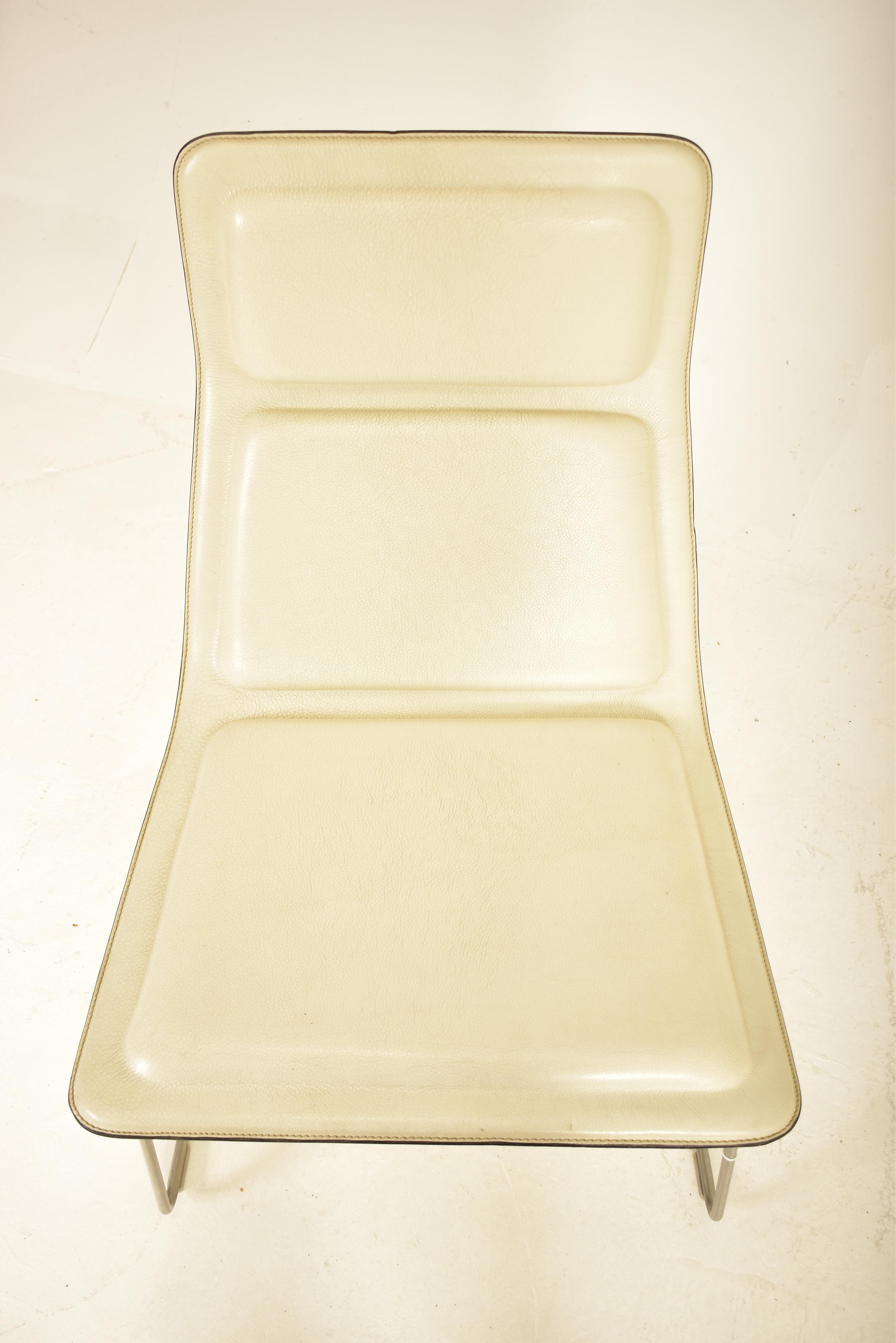 JASPER MORRISON X CAPPELLINI - 1999 LOW PAD LOUNGE WHITE CHAIR - Image 3 of 5