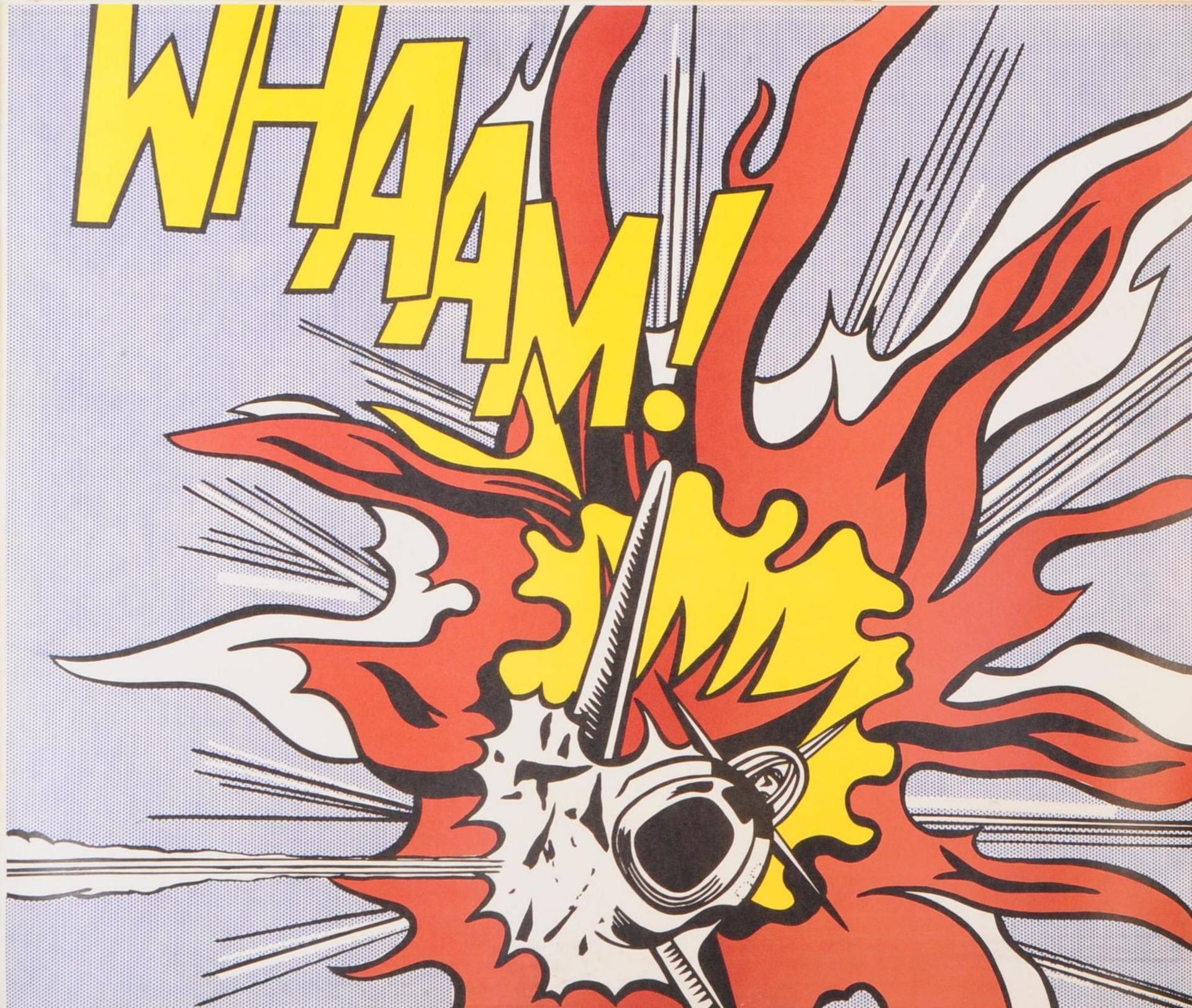 ROY LICHTENSTEIN WHAAM! PRINT - PUBLISHED BY TATE GALLERY - Image 6 of 8