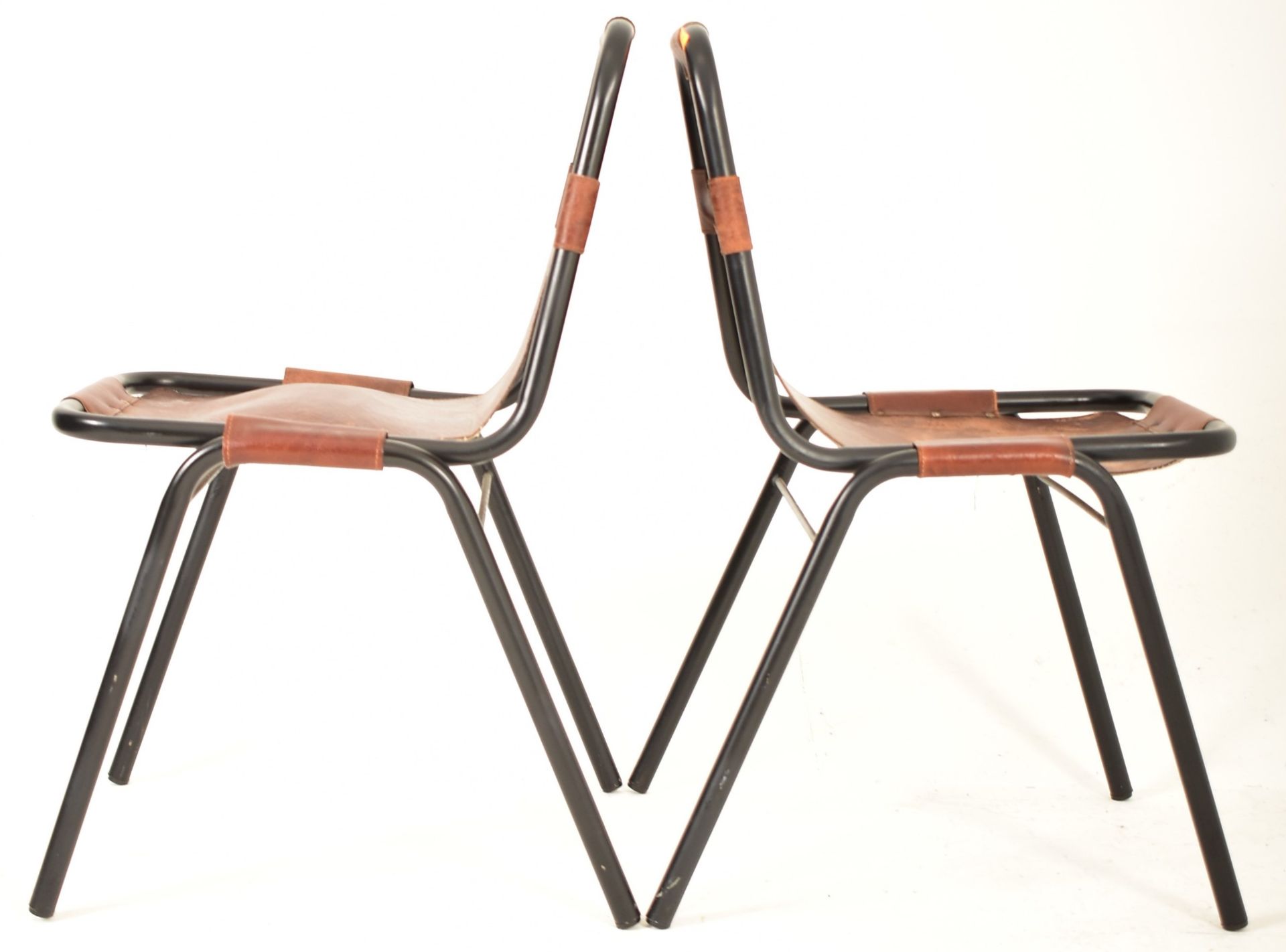 AFTER CHARLOTTE PERRIAND - LES ARC - PAIR OF CHAIRS - Bild 5 aus 5