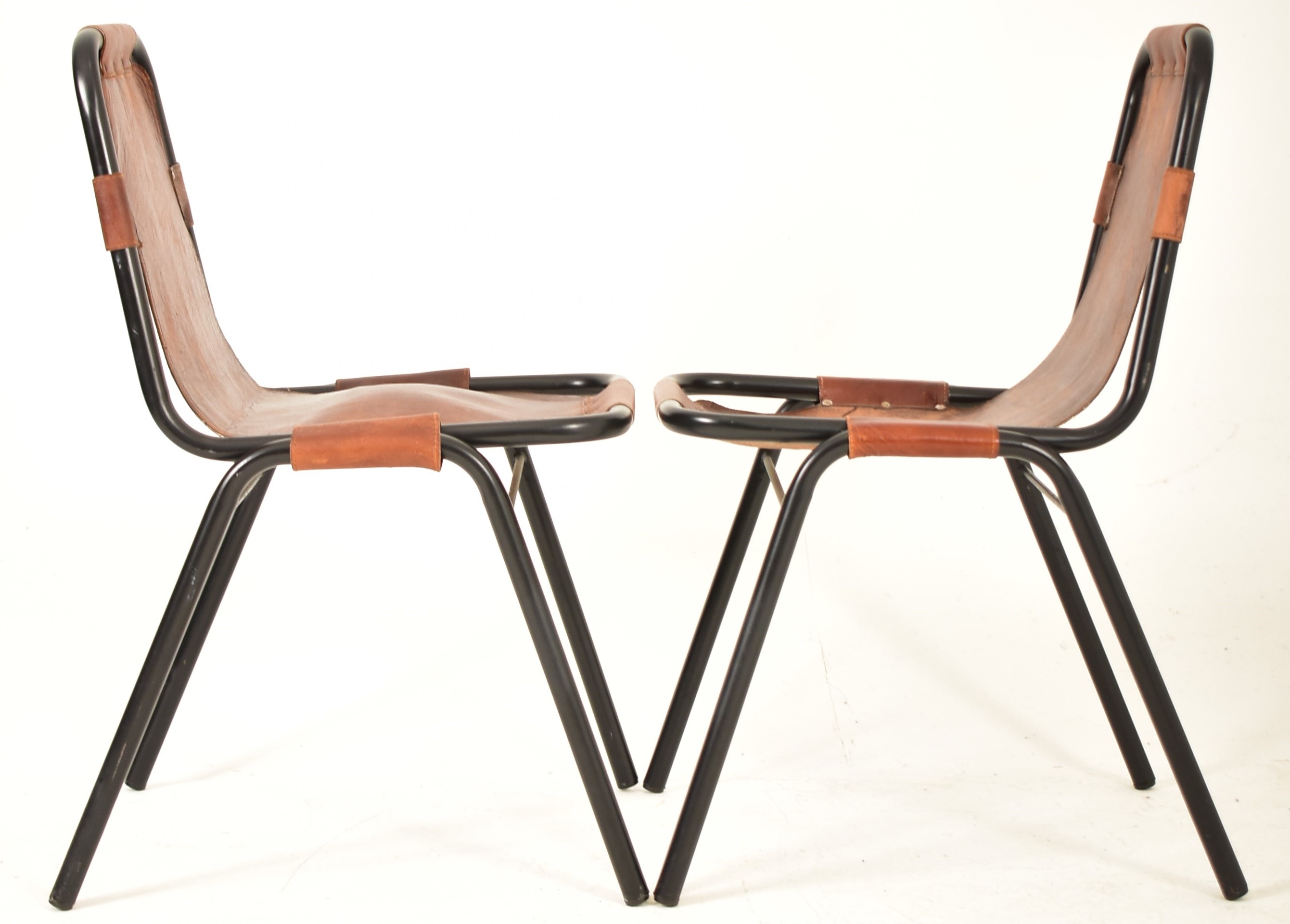 AFTER CHARLOTTE PERRIAND - LES ARC - PAIR OF CHAIRS - Image 4 of 5