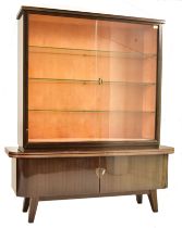 MID 20TH CENTURY GERMAN DESIGNER CABINET ON STAND