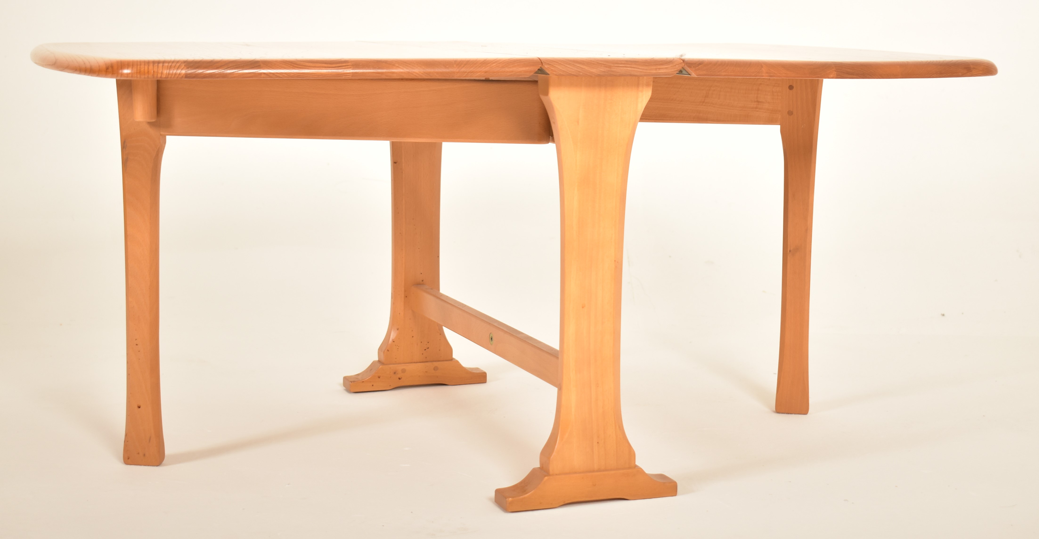 ERCOL - 20TH CENTURY BEECH AND ELM DROP-LEAF TABLE - Image 2 of 5