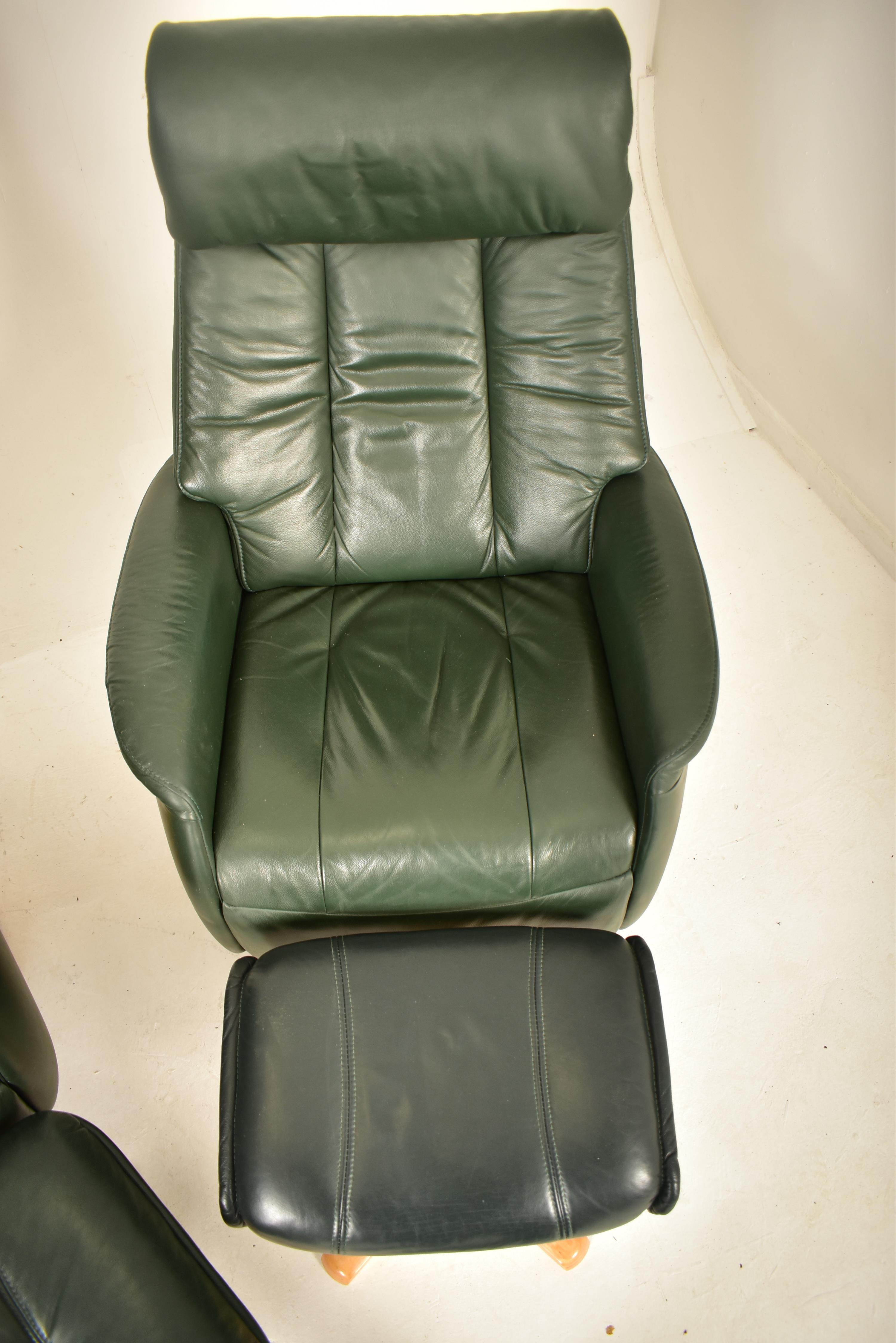 SITBEST - PAIR OF CONTEMPORARY SWIVEL RECLINING ARMCHAIRS - Image 2 of 7