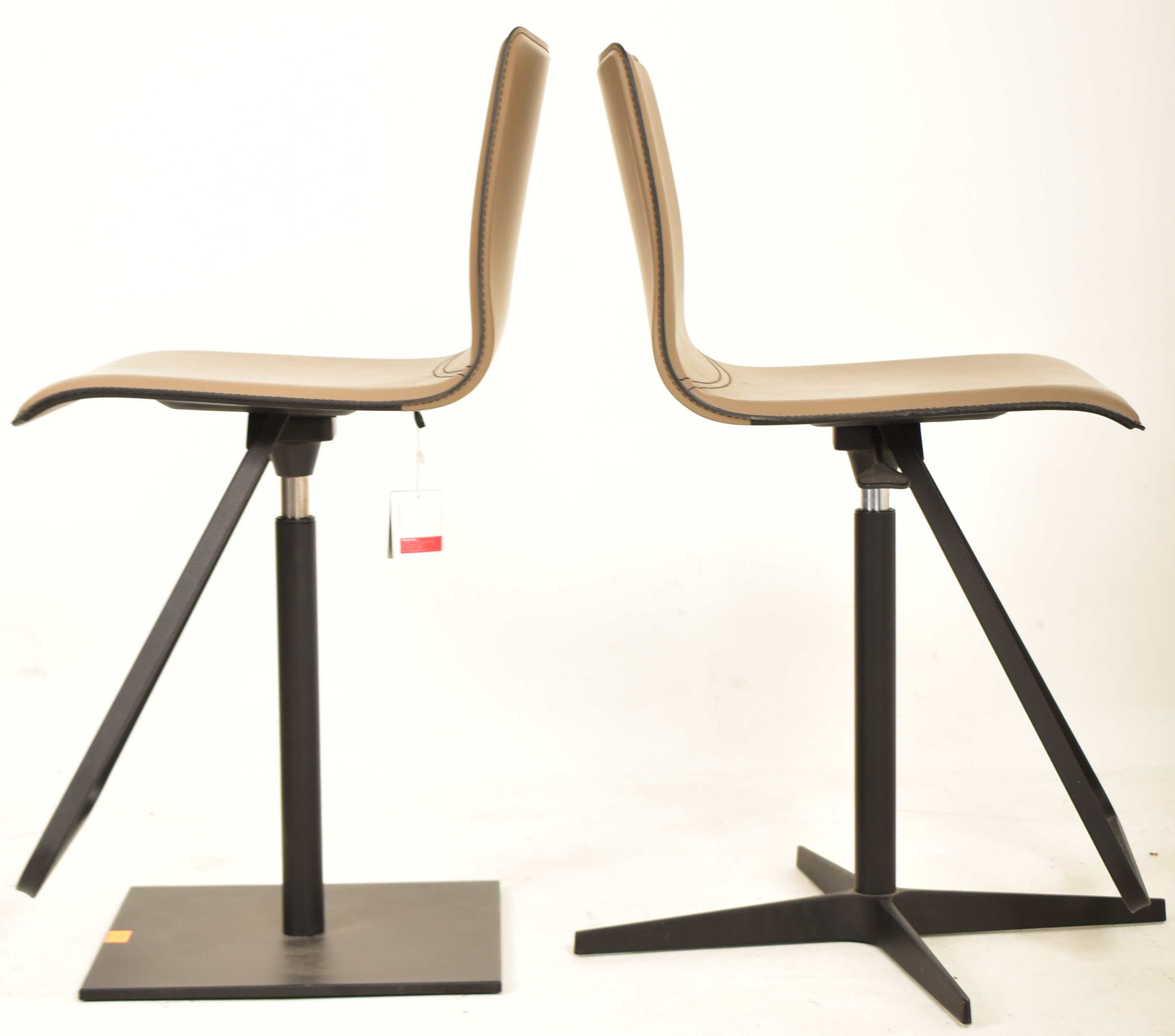 PAOLO CATTELAN FOR CATTELAN ITALIA - TWO DESIGNER BAR STOOLS - Image 3 of 5