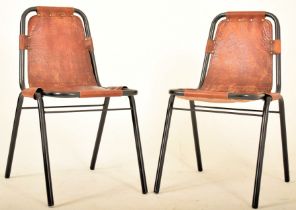 AFTER CHARLOTTE PERRIAND - LES ARC - PAIR OF CHAIRS