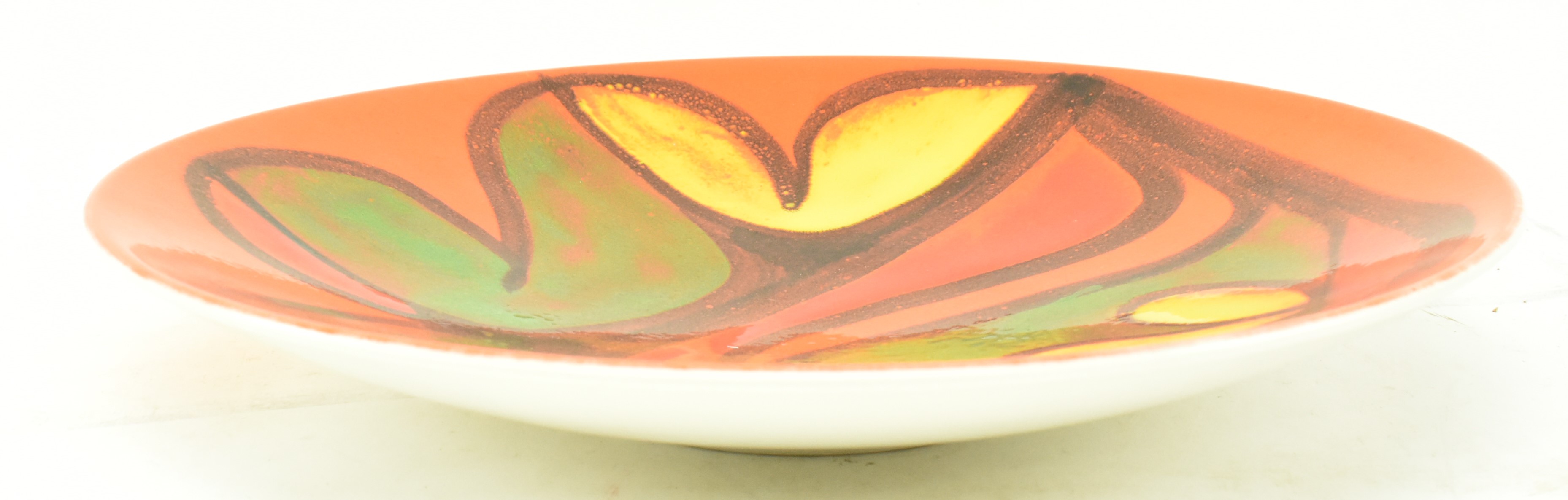 POOLE POTTERY - DELPHIS - STUDIO ART CHARGER PLATE - Image 5 of 5