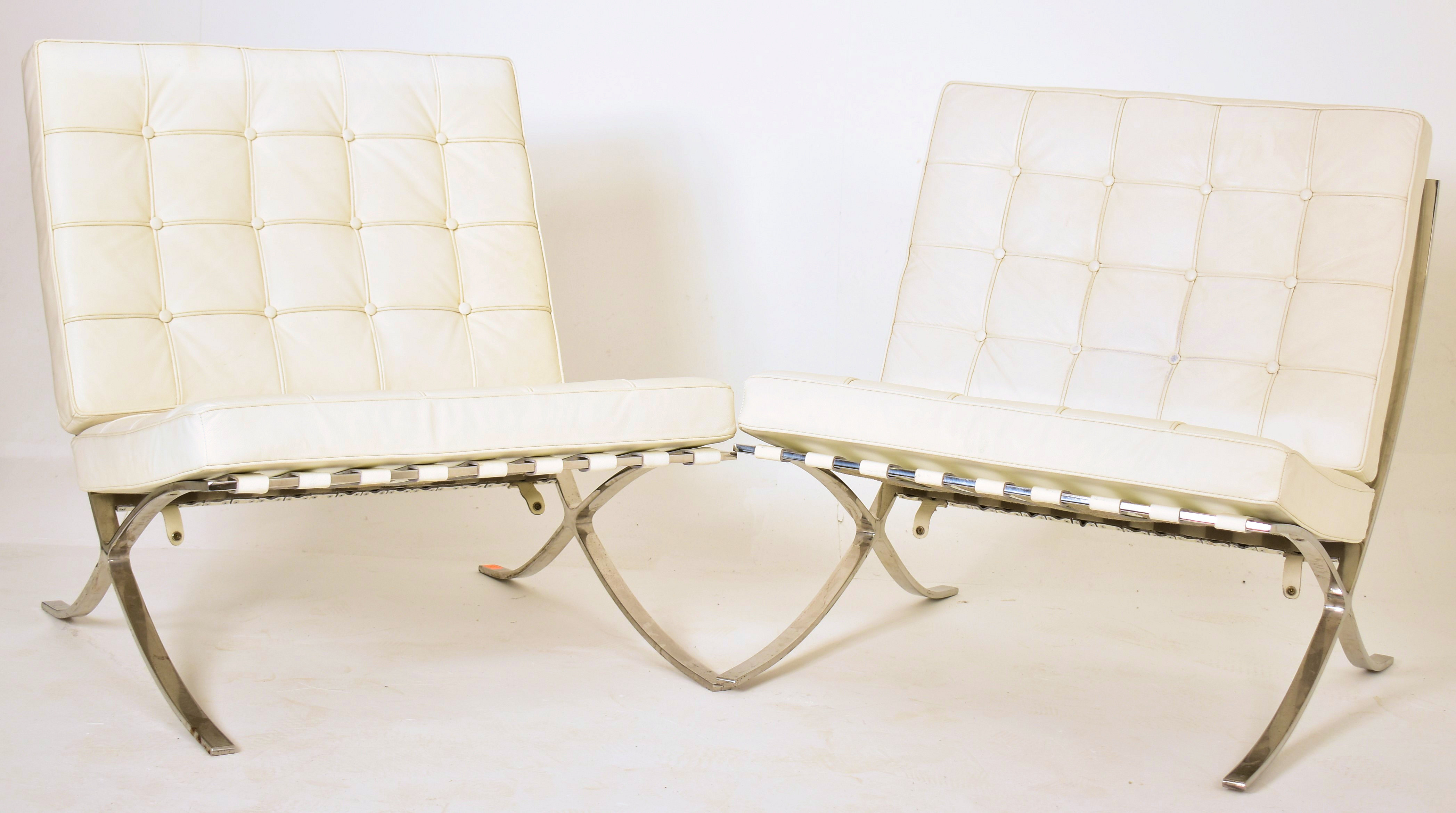 AFTER MIES VAN DER ROHE - CONTEMPORARY BARCELONA CHAIRS