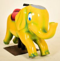 ELEPHANT JUVENILE RIDE - 1970S FAIRGROUND CAROUSEL RIDE