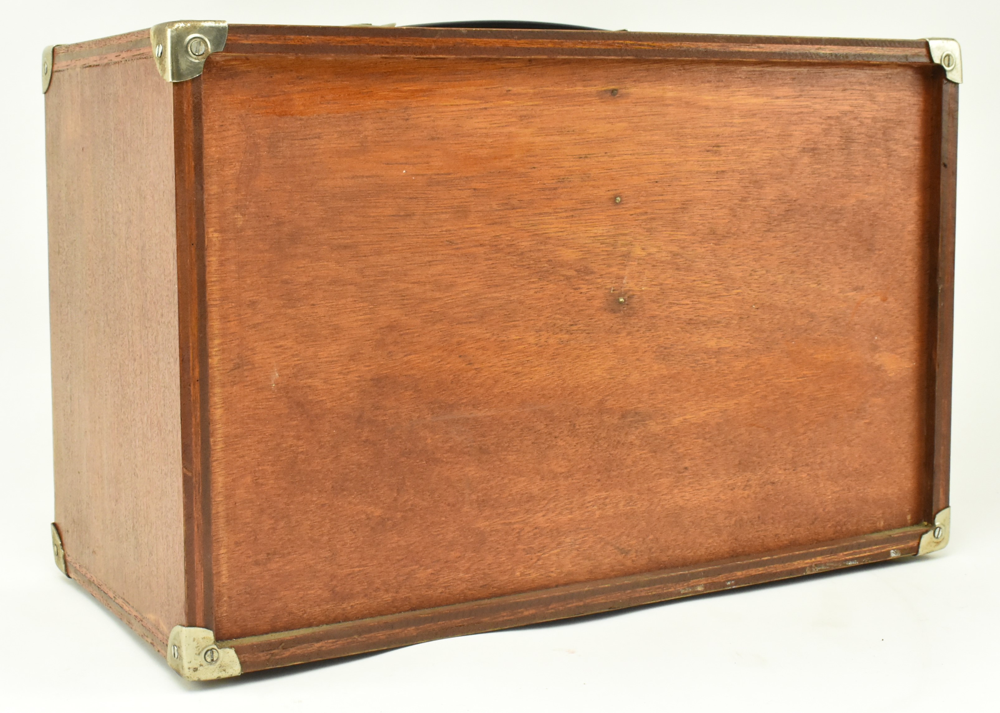 20TH CENTURY OAK VENEERED ENGINEERS WORKMAN'S TOOL CHEST - Image 6 of 6