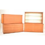 BEAVER & TAPLEY - RERO TEAK MODULAR WALL STORAGE SYSTEM