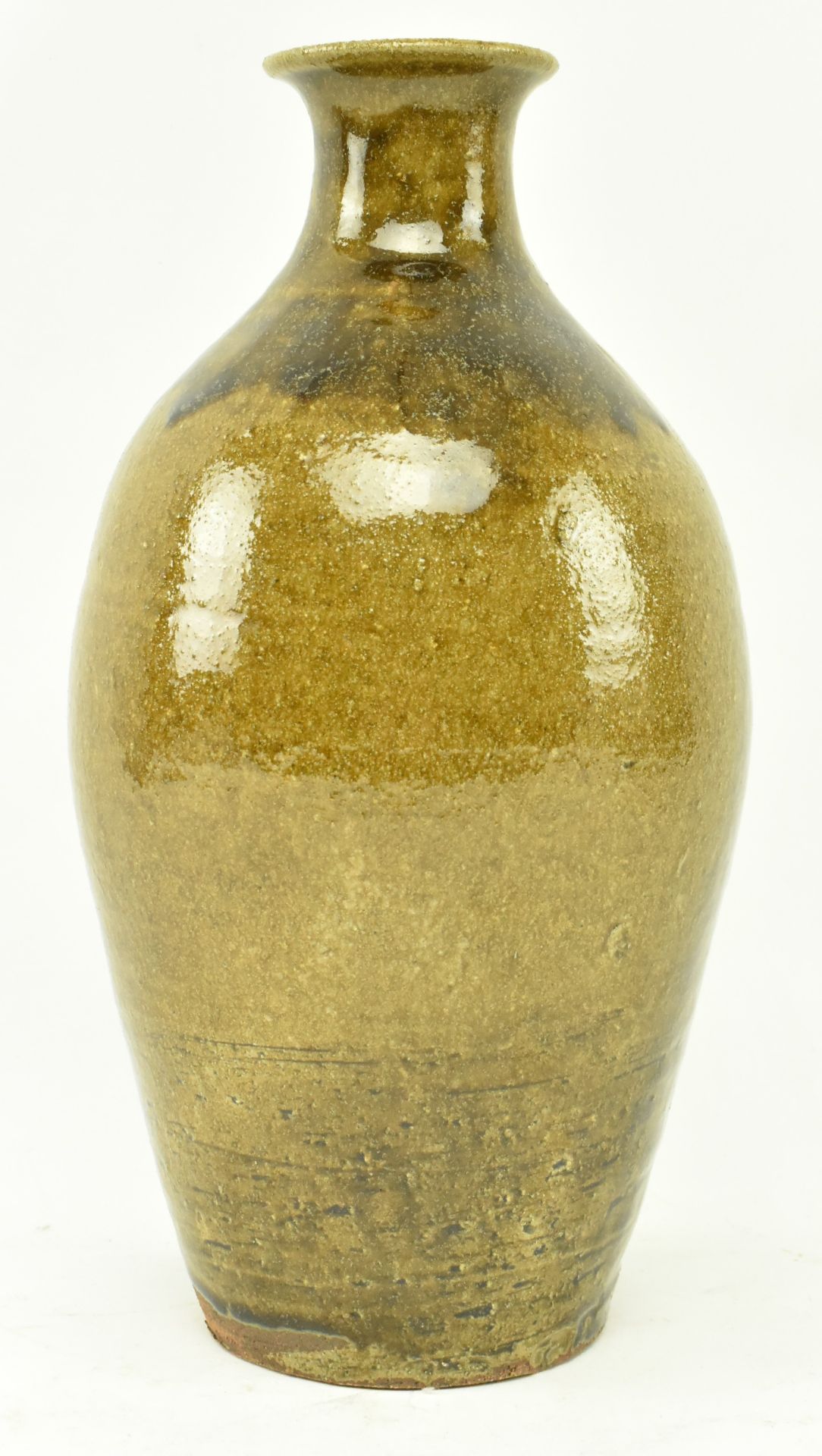 TREVOR CORSER FOR LEACH POTTERY - OCHRE STUDIO VASE - Image 2 of 7