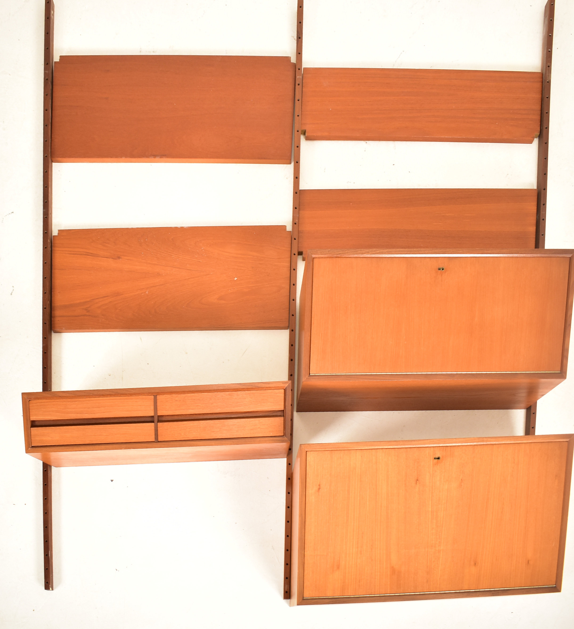 PS SYSTEM - DANISH - MID CENTURY 1960S WALL MODULAR SYSTEM