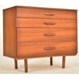 AVALON - MID CENTURY TEAK CHEST OF FOUR DRAWERS