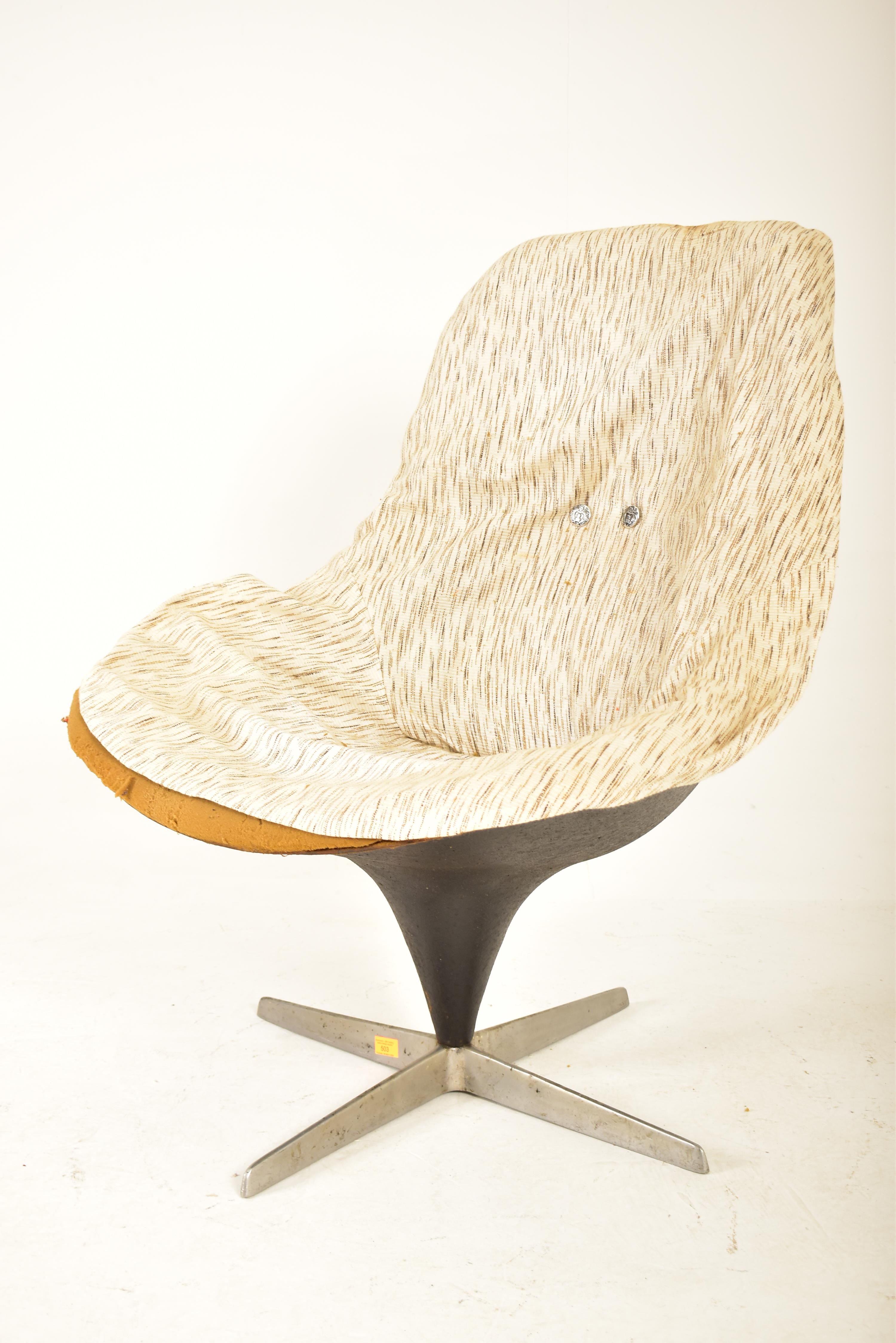 LURASHELL - DANISH DESIGNER SWIVEL LOUNGE CHAIR