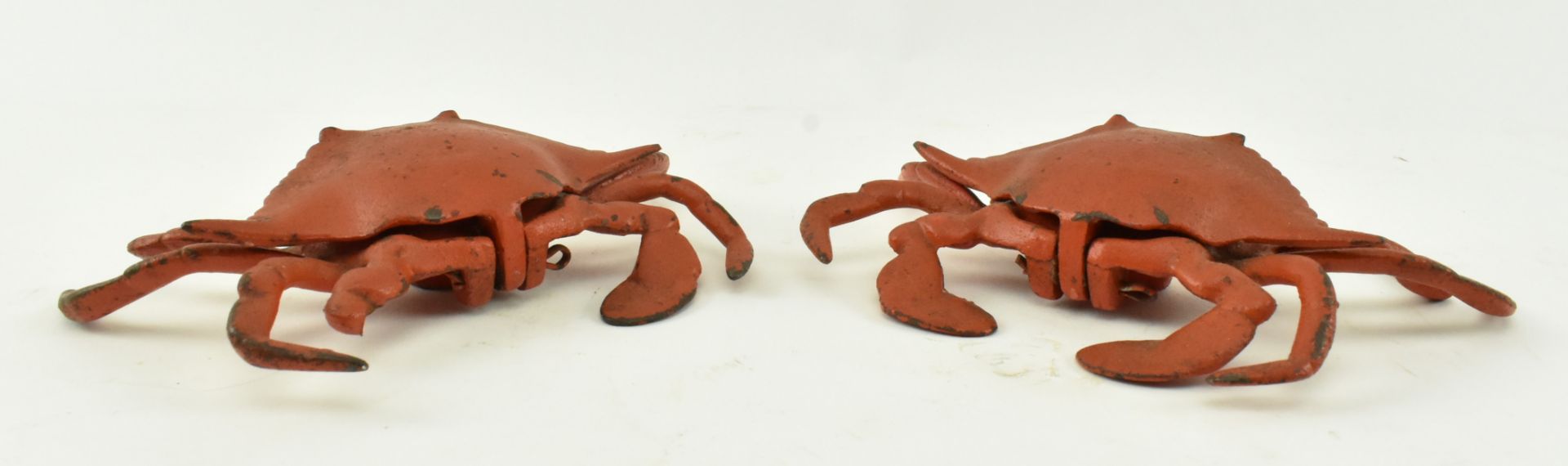 PAIR OF MID CENTURY NOVELTY CRAB INKWELLS - Image 6 of 7