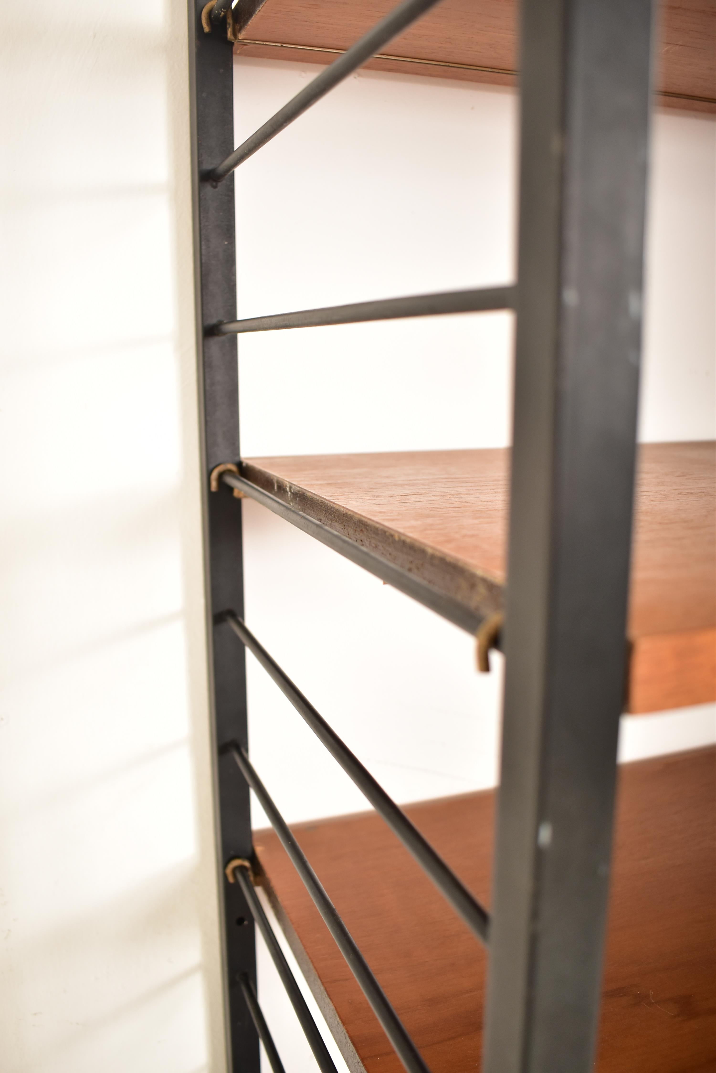 HEAL FOR STAPLES - LADDERAX - 1970S SINGLE BAY BOOKCASE - Image 2 of 6