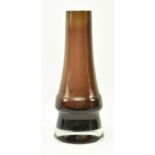 RIIHIMAKI - MID CENTURY DESIGNER STUDIO ART GLASS VASE