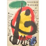 JOAN MIRO / GALERIE MAEGHT - 20TH CENTURY EXHIBITION POSTER
