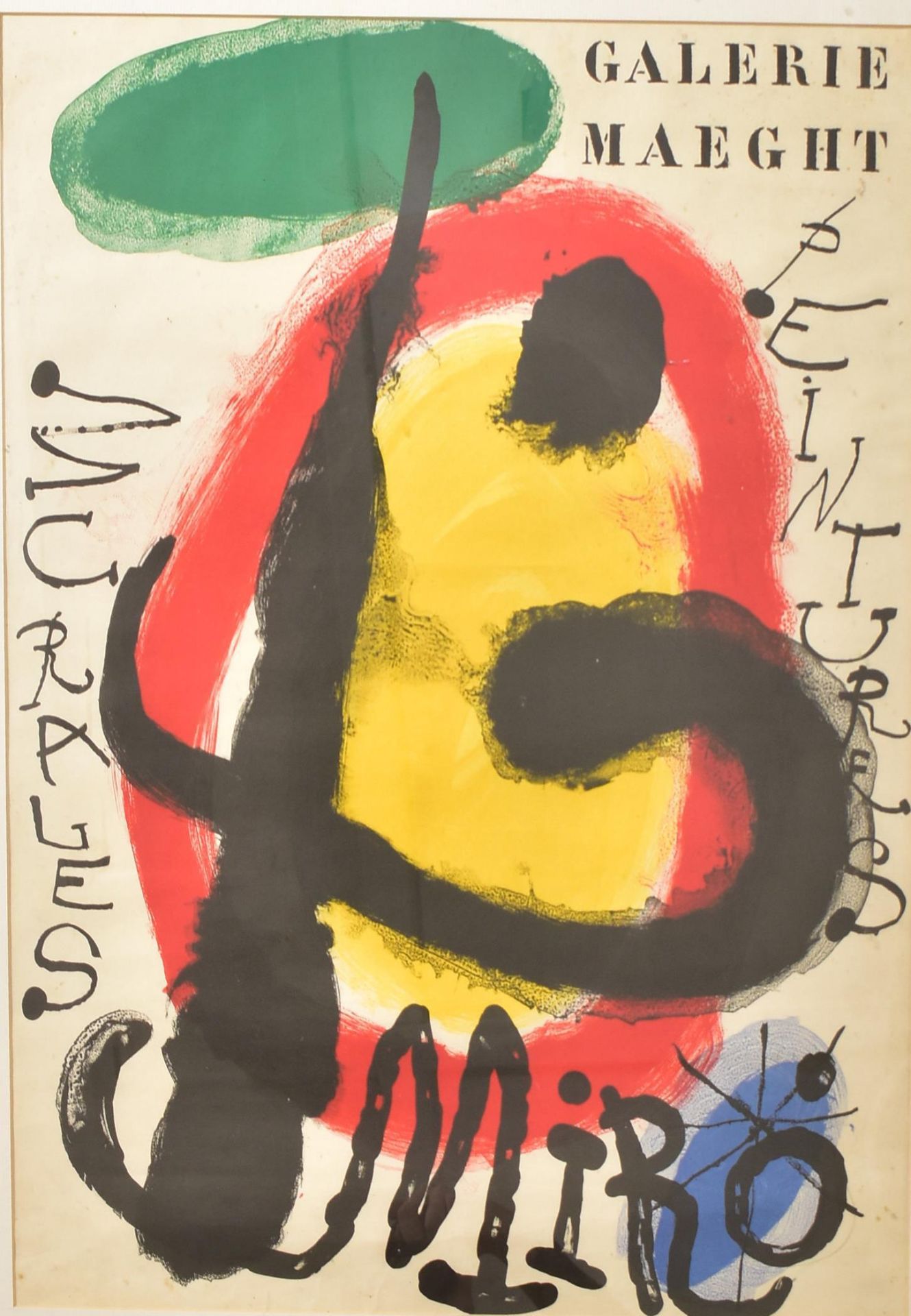 JOAN MIRO / GALERIE MAEGHT - 20TH CENTURY EXHIBITION POSTER