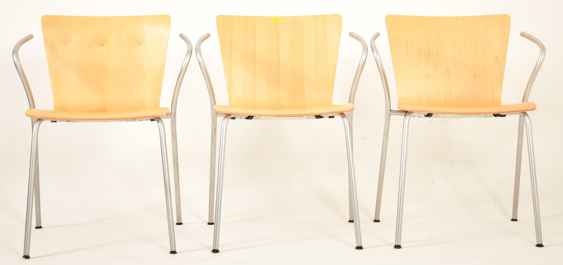 VICO MAGISTRETTI FOR FRITZ HANSEN - VICO DUO - SIX DINING CHAIRS - Bild 2 aus 6