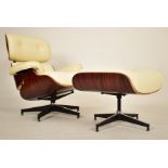 AFTER CHARLES & RAY EAMES - HERMAN MILLER STYLE ARMCHAIR