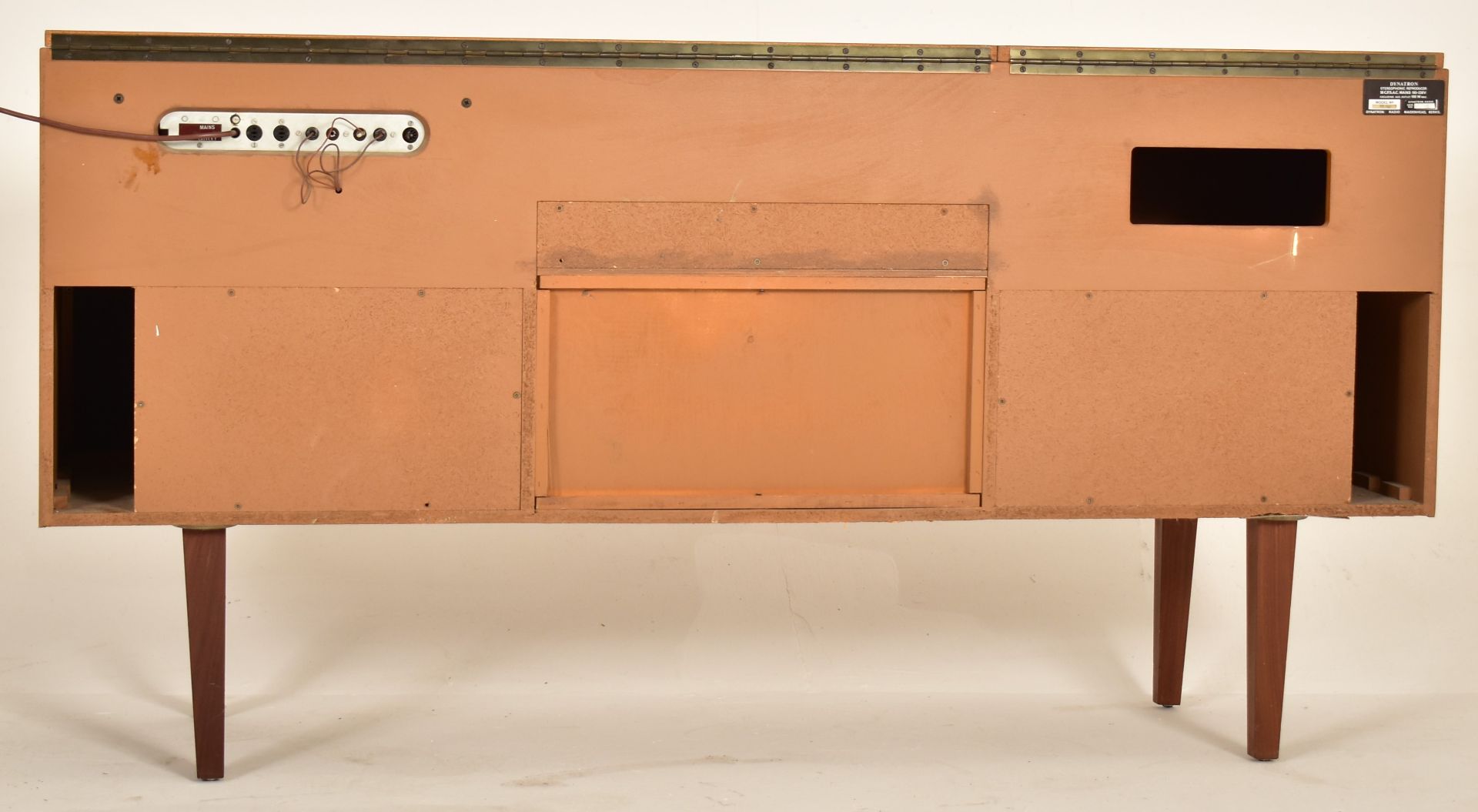 DYNATRON - 60S TEAK CASED RADIOGRAM WITH GARRARD DECK - Image 7 of 7