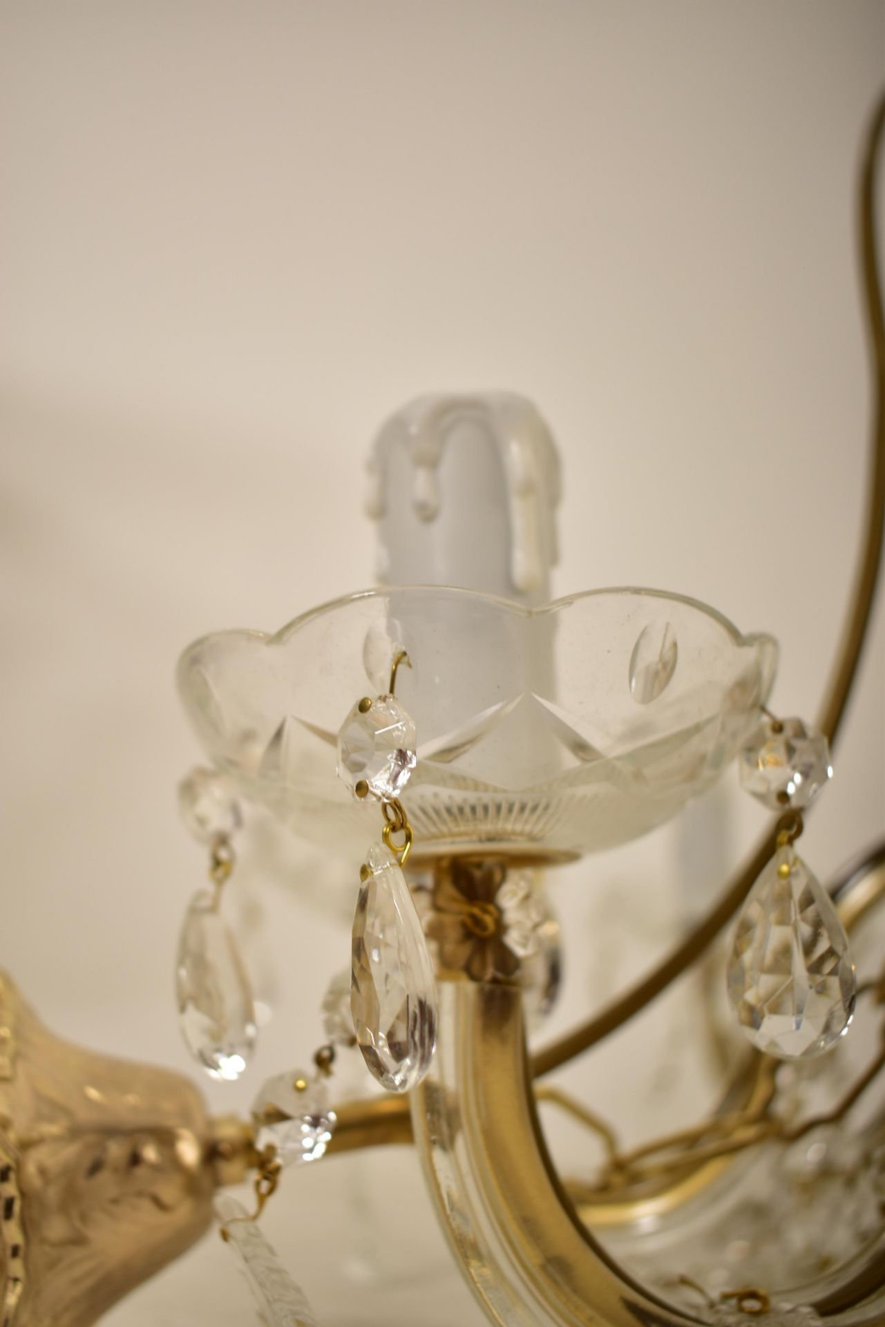 20TH CENTURY ITALIAN VENETIAN MURANO GLASS CHANDELIER - Image 3 of 6