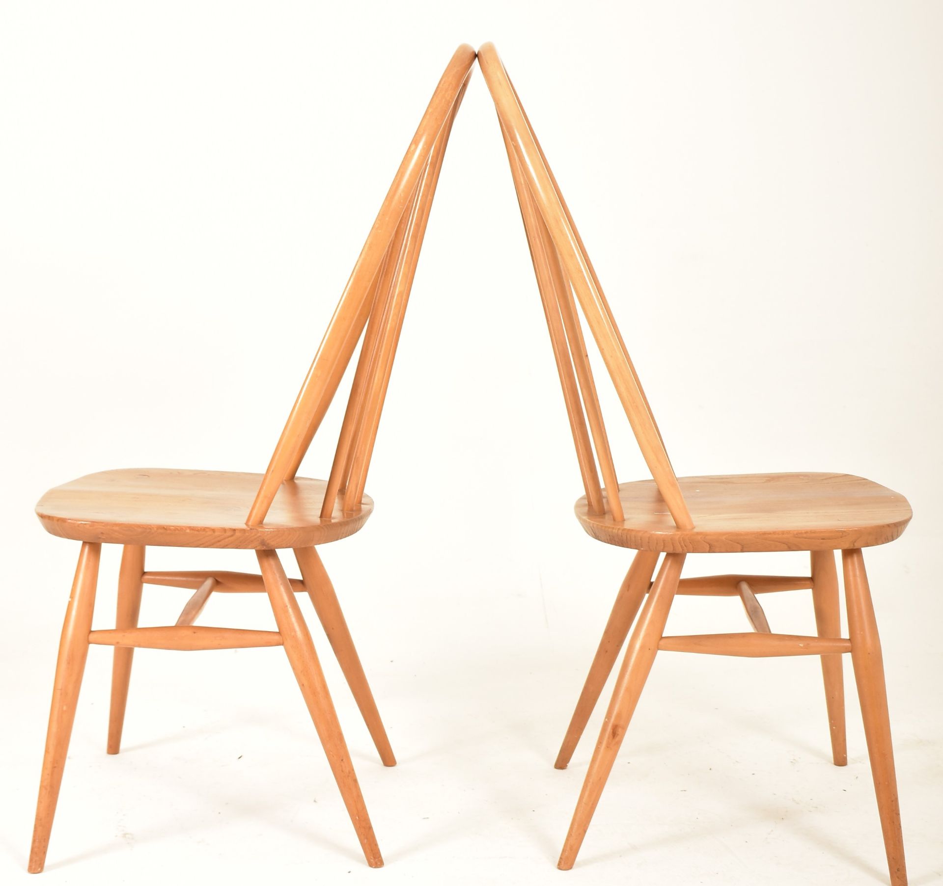 LUCIAN ERCOLANI FOR ERCOL - MID CENTURY TABLE AND FOUR CHAIRS - Image 8 of 8