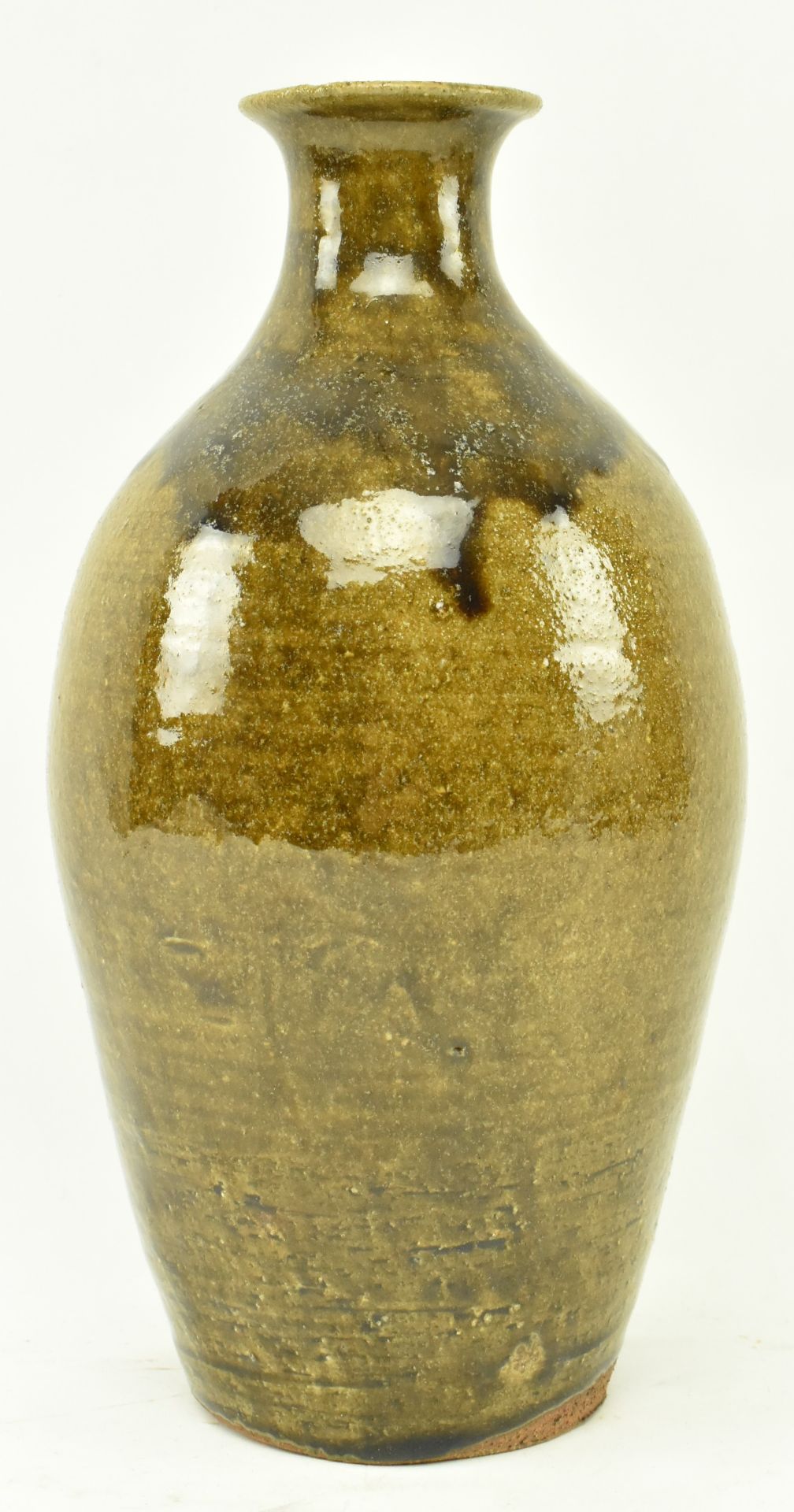 TREVOR CORSER FOR LEACH POTTERY - OCHRE STUDIO VASE