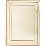 ART DECO STYLE STEPPED WALL HANGING MIRROR