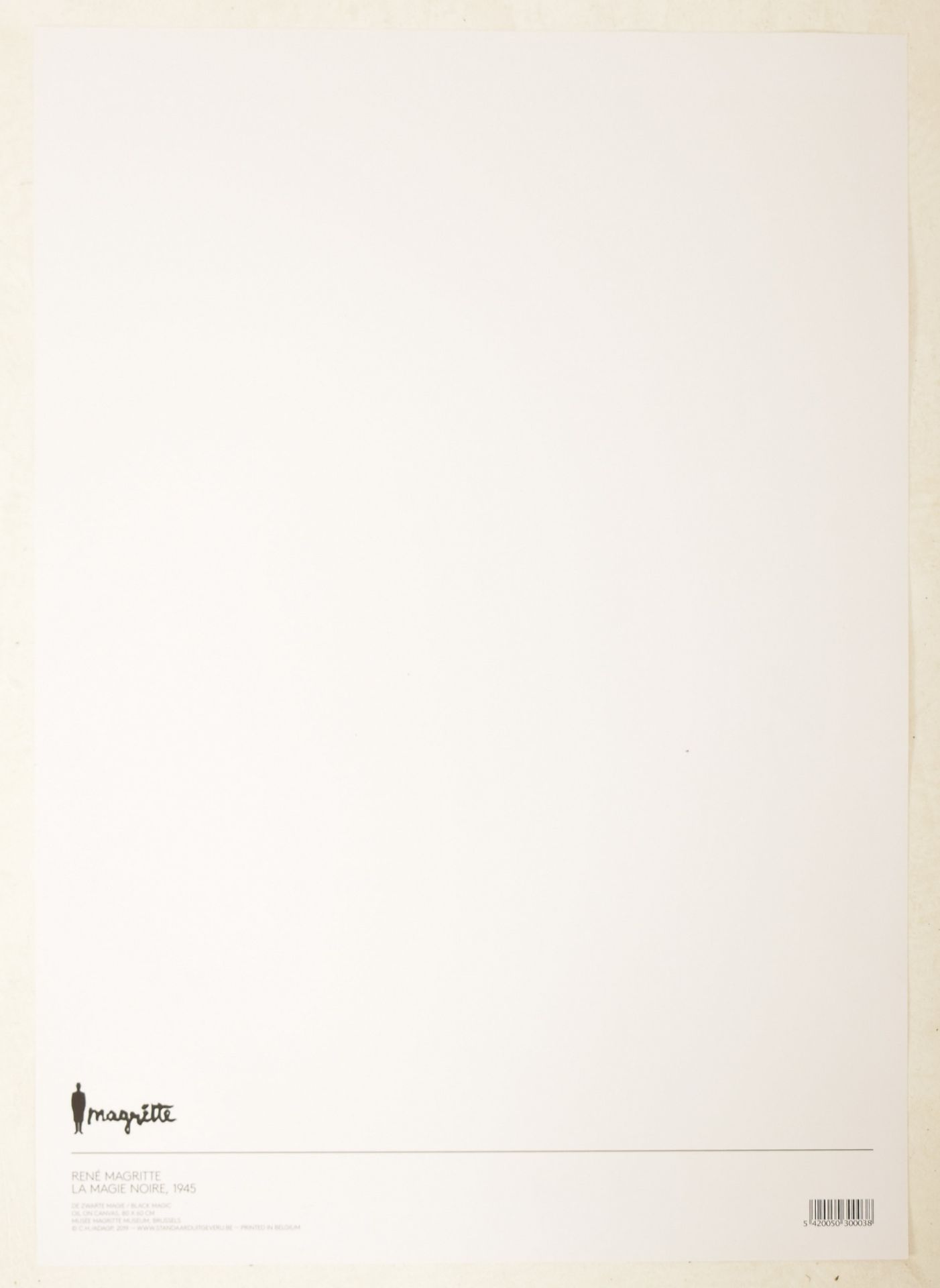 RENE MAGRITTE (1898-1967) - OFFSET LITHOGRAPH OF ' LA MAGIE NOIRE ' - Bild 4 aus 4