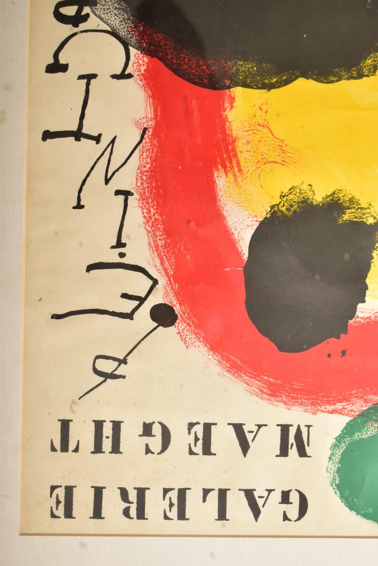 JOAN MIRO / GALERIE MAEGHT - 20TH CENTURY EXHIBITION POSTER - Image 3 of 5
