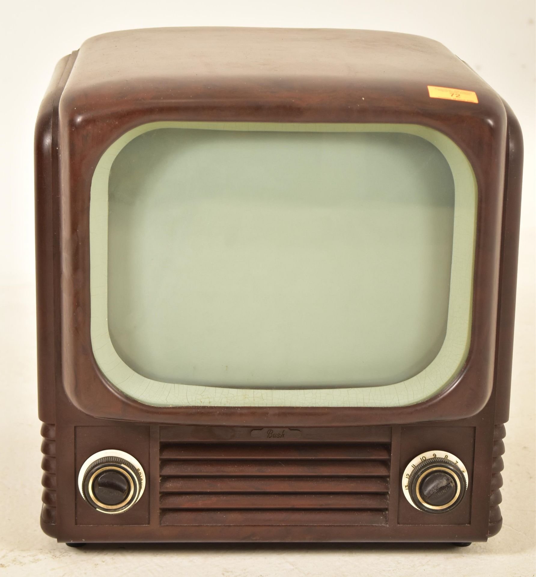 BUSH RADIO - MID CENTURY BAKELITE CASED TV