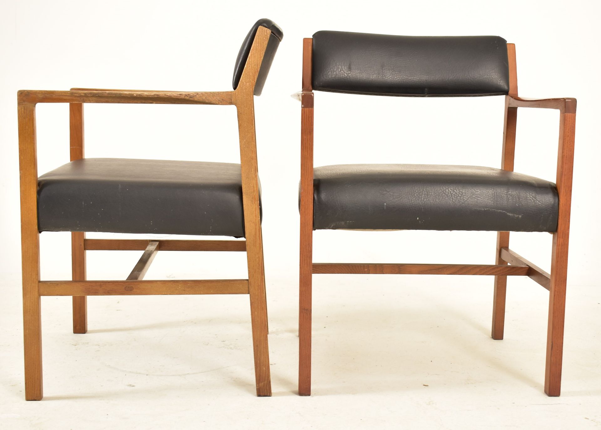 ALFRED COX - MATCHING SET OF SIX TEAK DINING CHAIRS - Image 2 of 7