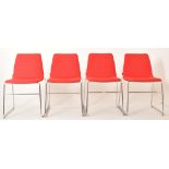 NAUGHTONE - VIVA CHAIR - SET OF FOUR STACKING CHAIRS