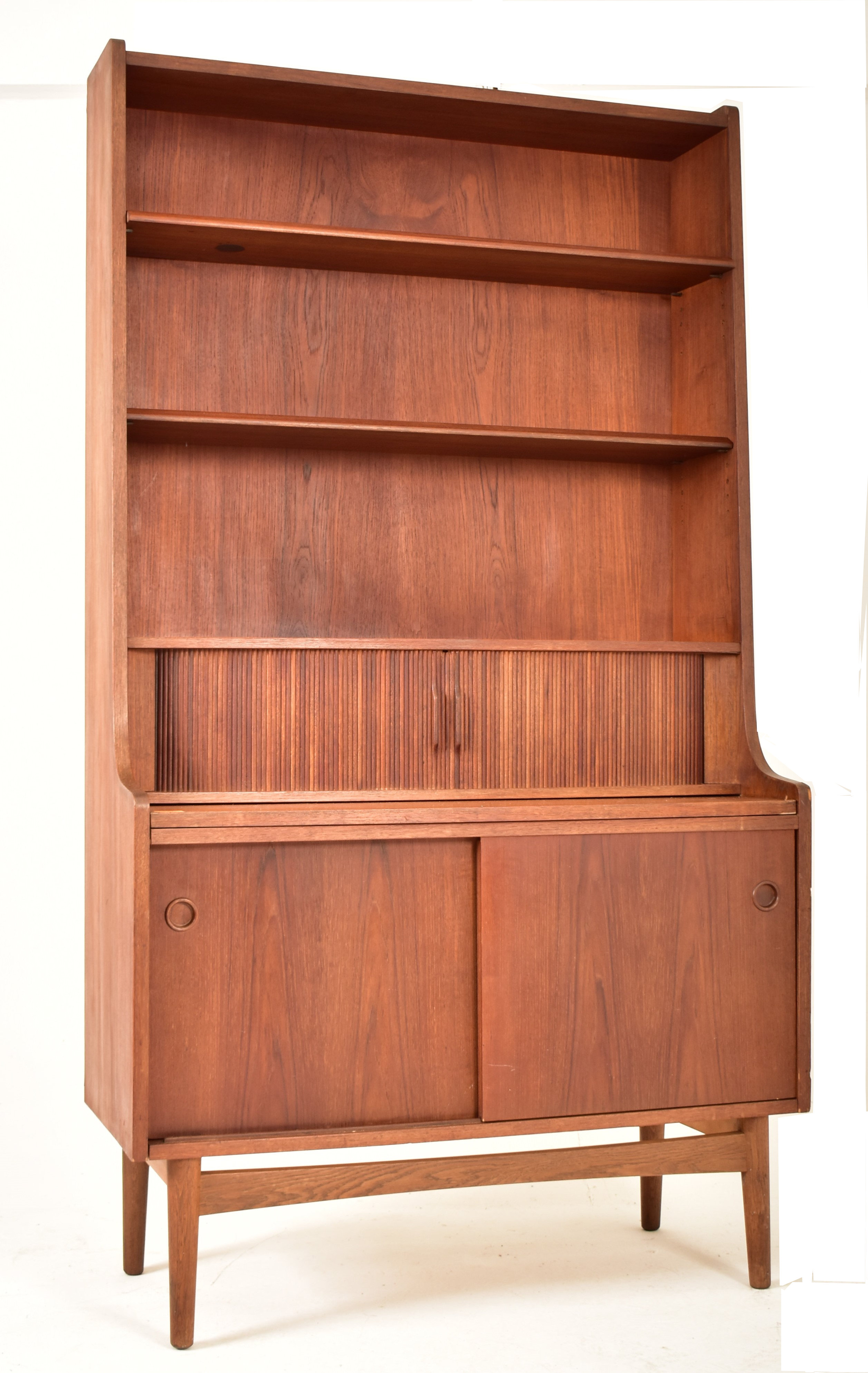 BORGE MOGENSEN - RETRO TEAK DANISH SECRETAIRE BOOKCASE