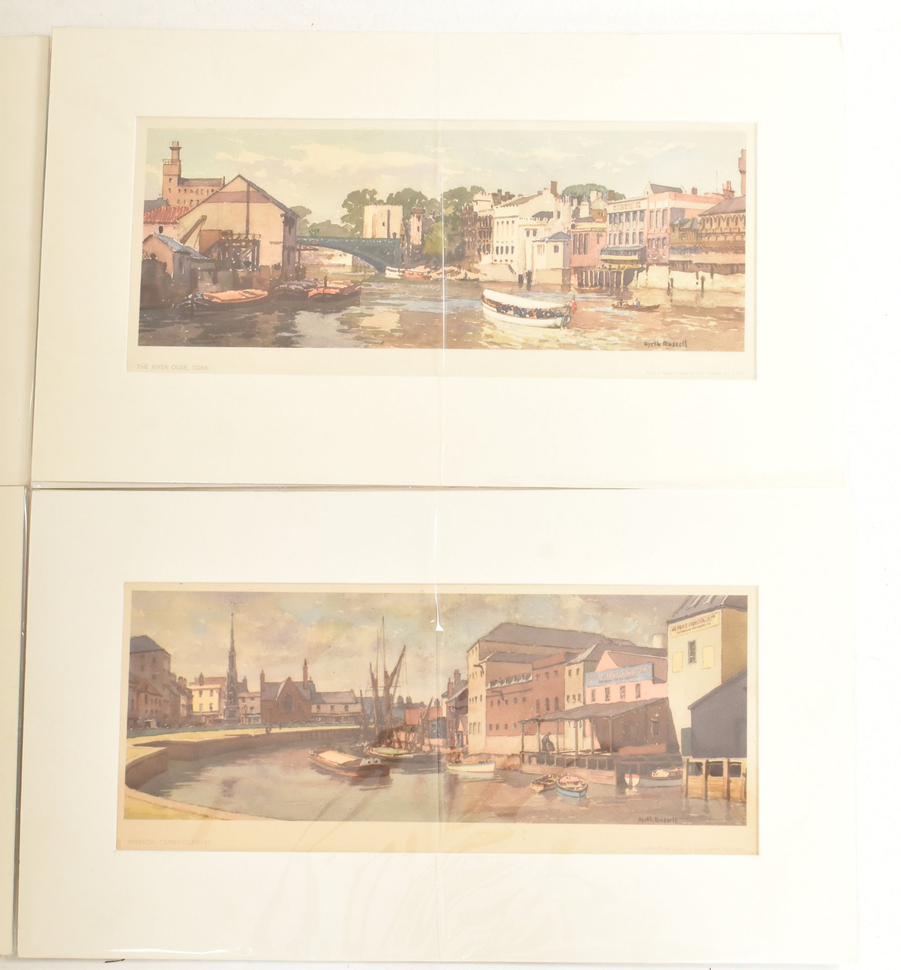 SIX BRITISH RAIL CARRIAGE PRINTS FROM GYRTH RUSSELL PAINTINGS - Image 4 of 5