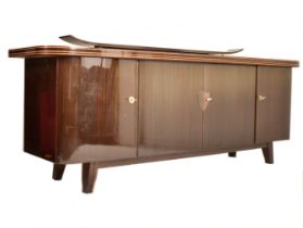 MID CENTURY GERMAN DESIGNER FORMICA SIDEBOARD